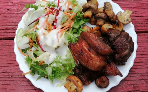 Grillezett csülök