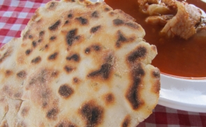 Naan kenyér, glutén-, élesztőmentesen