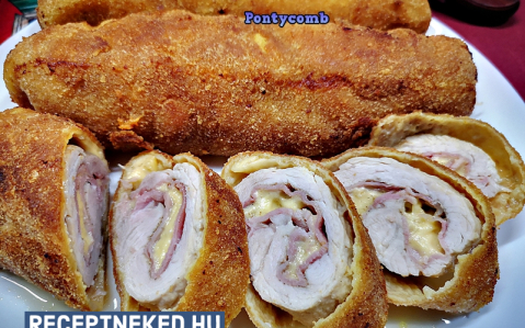 Pulyka cordon bleu