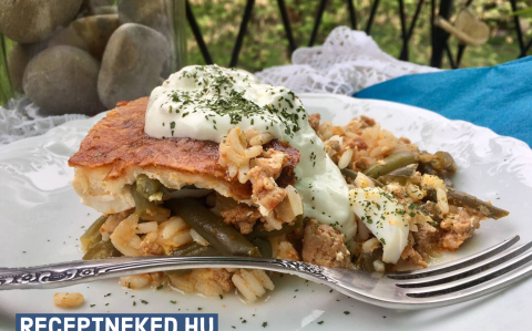 Rakott zöldbab