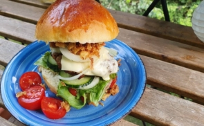 Retro burger
