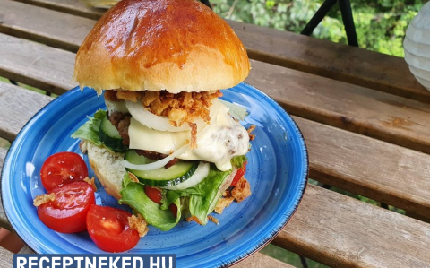 Retro burger