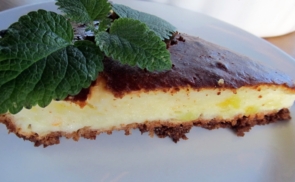 Gluténmentes sajttorta