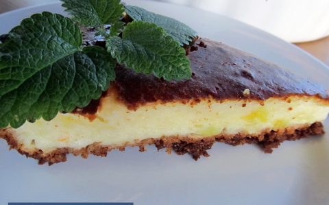 Gluténmentes sajttorta