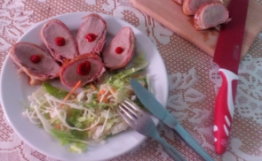 Sertésszűz grillezett zöldségekkel