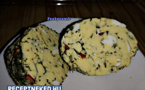 Zöldfűszeres sárgatúró