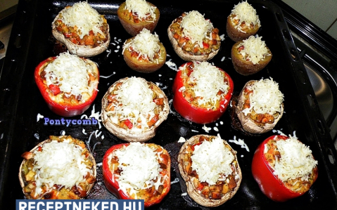 Töltött zöldségek