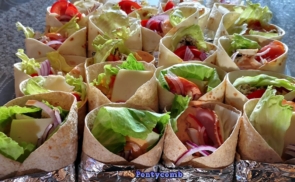 Sonkás wrap