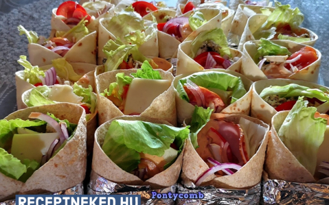 Sonkás wrap