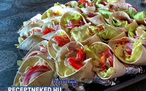 Sonkás wrap