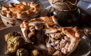 Pulykaragu pite parmezános kelbimbóval