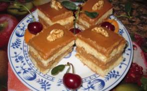 Márkodi diós szelet