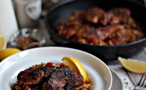Cajun pulyka szelet
