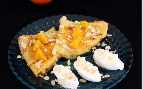 Crepes suzette (francia narancsos palacsinta)