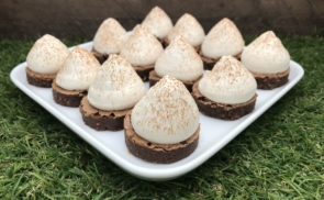 Espresso brownie falatok