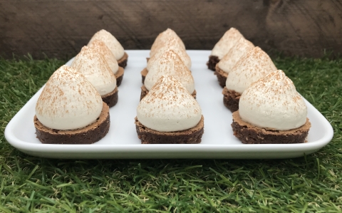Espresso brownie falatok