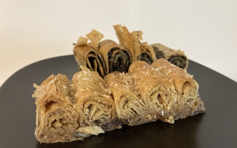 Baklava tekercsek