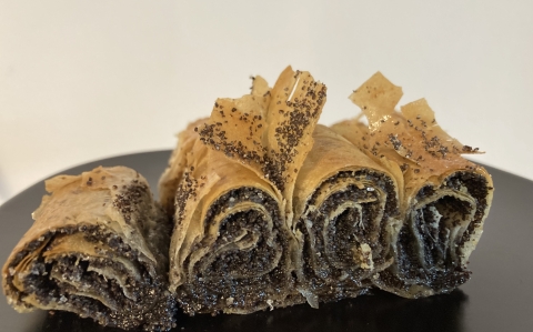 Baklava tekercsek