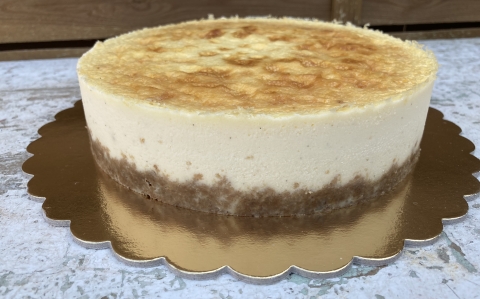 Málnalekváros sajttorta
