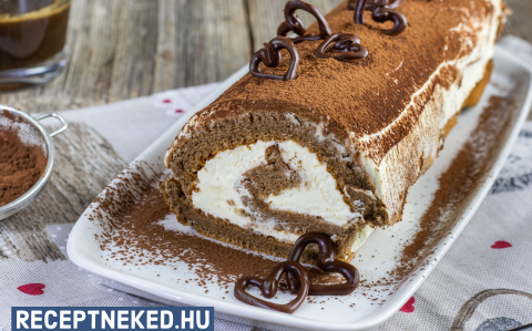 Tiramisu rolád