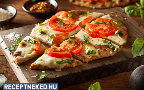 Flatbread pizza
