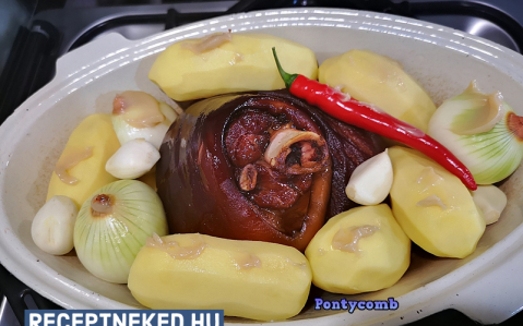 Füstölt csülök Pékné módra