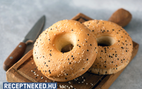 Bagel alaprecept