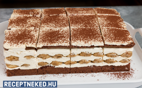 Tiramisu szelet