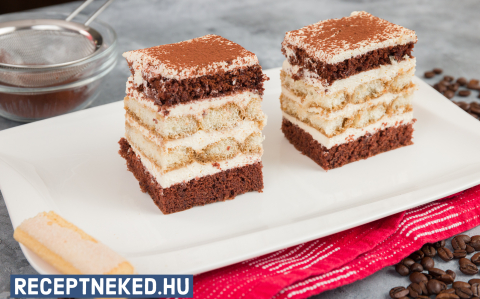 Tiramisu szelet