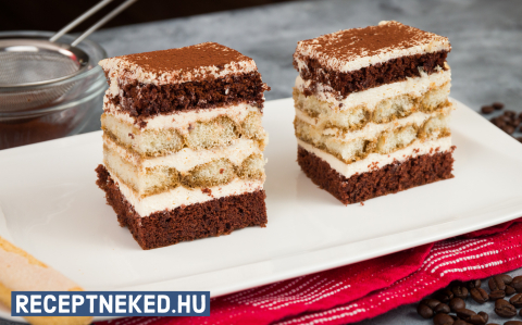Tiramisu szelet