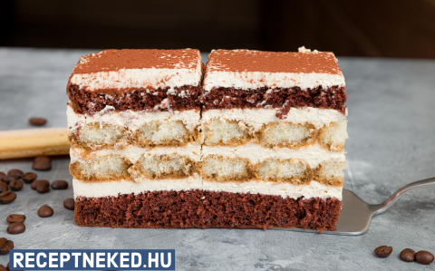 Tiramisu szelet