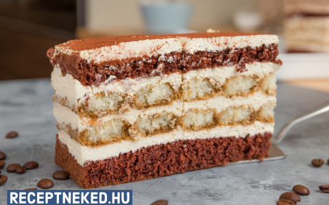 Tiramisu szelet