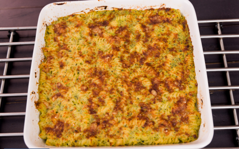 Cukkinis casserole