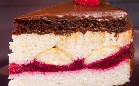 Gyümölcsös tejbegríz mousse torta