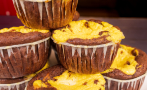 Búvár túrós muffin