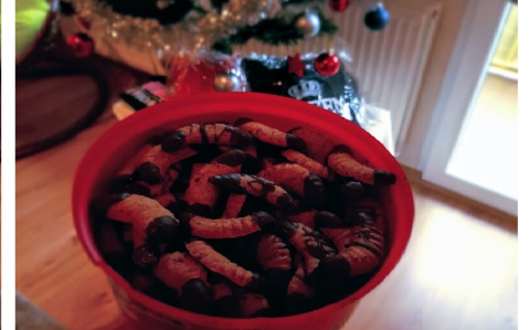 Capuccinós kiflicskék