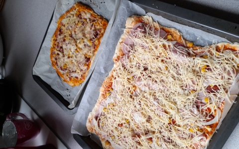 Villámgyors házi pizza