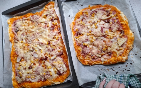 Villámgyors házi pizza