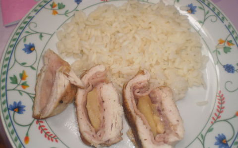 Almás pulykamell
