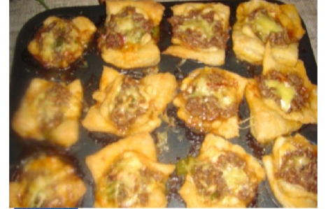 Mini lazagne falatok