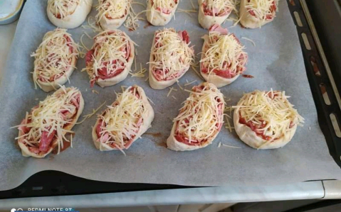 Pizzás csiga