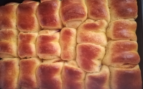 Foszlós lekváros bukta