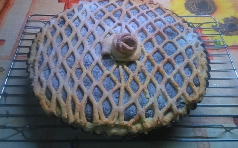 Rácsos mákos pite