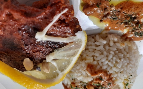 Tandoori csirke