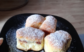 Lekváros/nutellás bukta