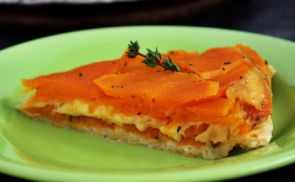 Sütőtökös tarte tatin (fordított torta)