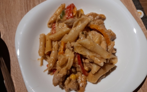 Csirke fajitas
