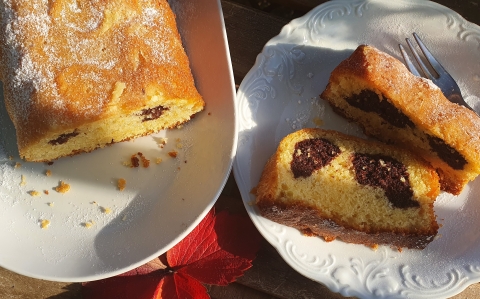 Kuglóf őzgerincformában sütve
