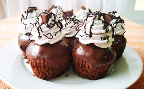 Triplacsokis muffin