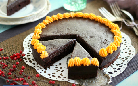 Édesburgonya torta